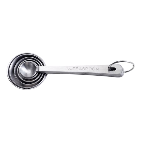 Harold Import Co Harold Import Stainless Steel Silver Measuring Spoon 48012